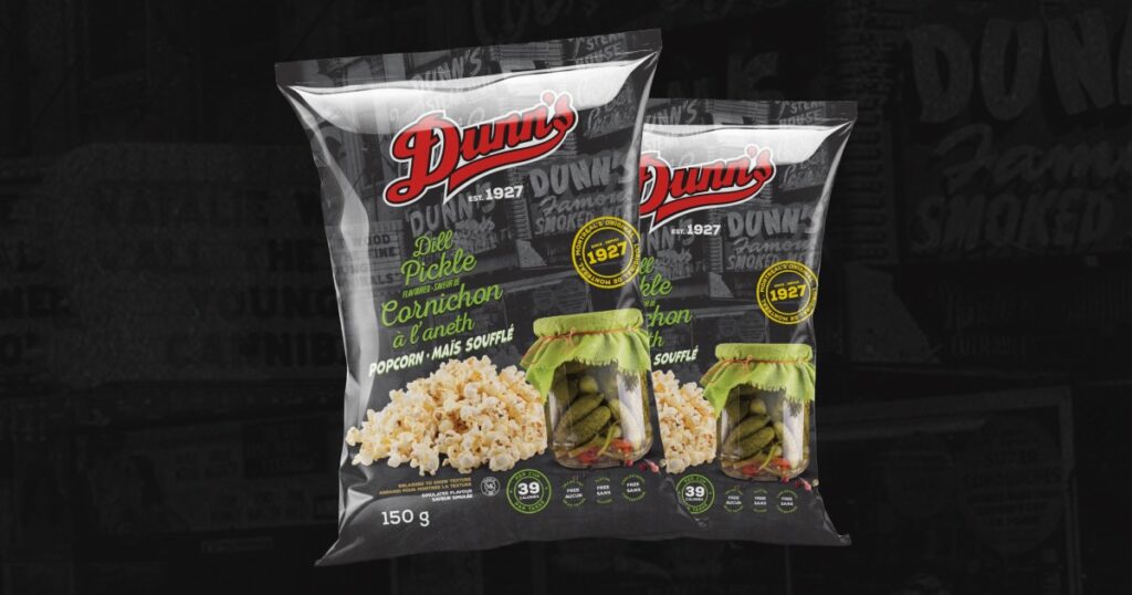 Dunn’s Dill Pickle Popcorn