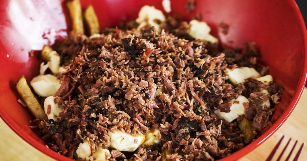 Poutine à la Viande Fumée