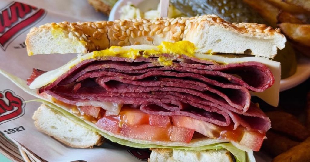 Dunn’s Famous sandwich menu